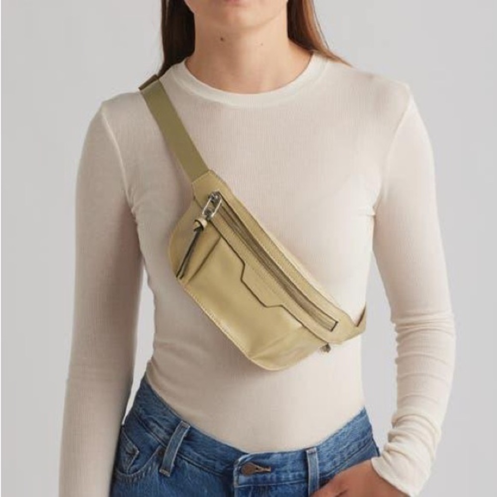 Rag & Bone Moss Leather Mini Commuter Bag